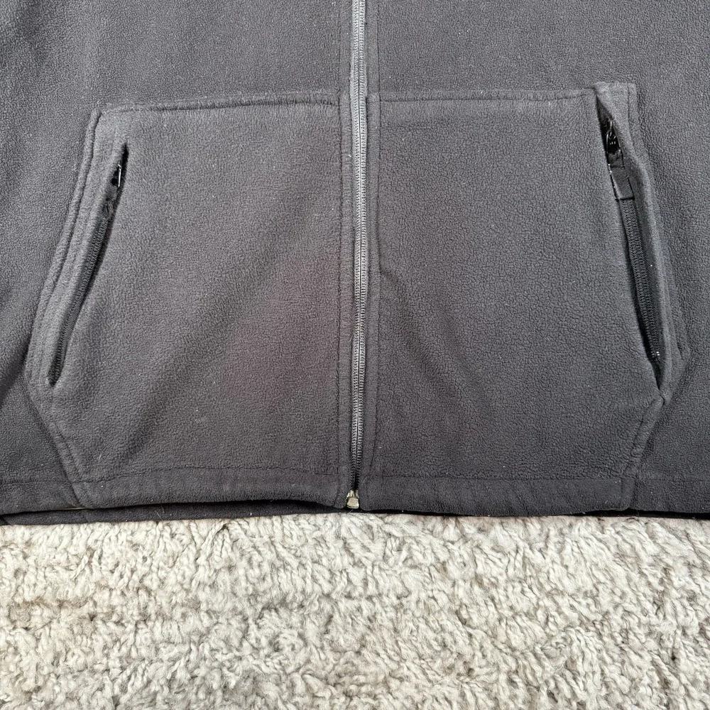 CABELA'S Kids Youth 2XL Black Camouflage Full-Zip Lined Hooded‎ Fleece Jacket
